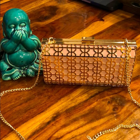 Sassy sweet Blush & Gold nights Night time clutch - Picture 1 of 7